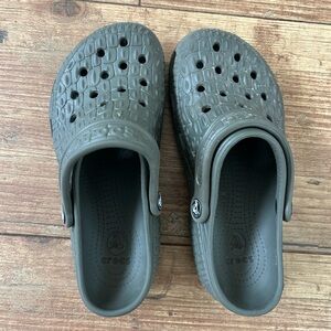 Boys crocs in good shape